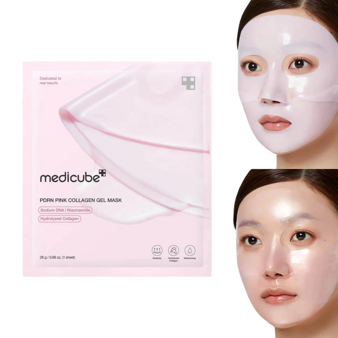 Máscara de Gelatina Medicube Colágeno Salmón x4 Unidades