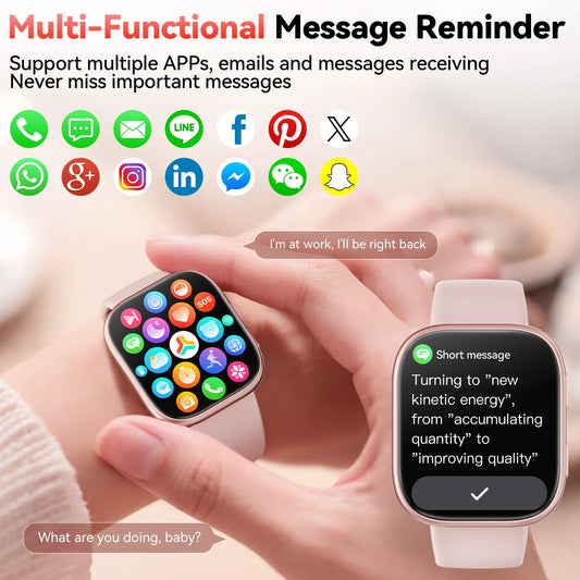 Reloj Inteligente Compatible con Android / iOs