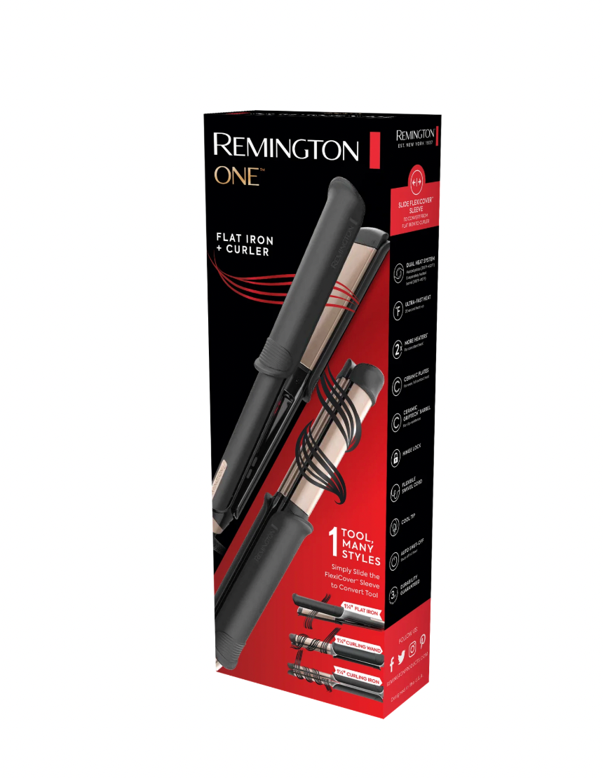 Plancha Rizadora + Plancha para el Cabello Multistyle 2 en 1 - REMINGTON