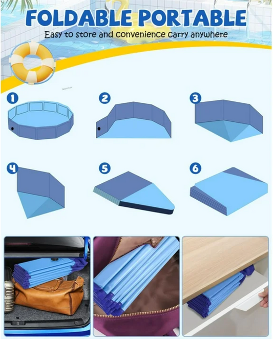 Piscina Plegable para Mascotas - BN-LINK