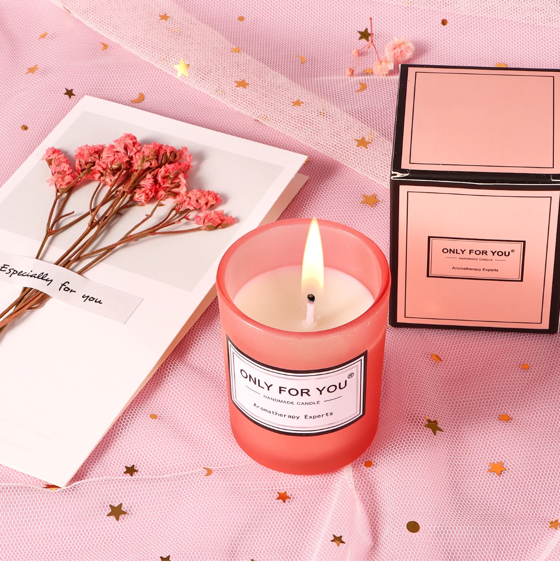 Cesta de Regalo Mujer, Juego de Cuerpo y Baño de Rosas de 8 Piezas