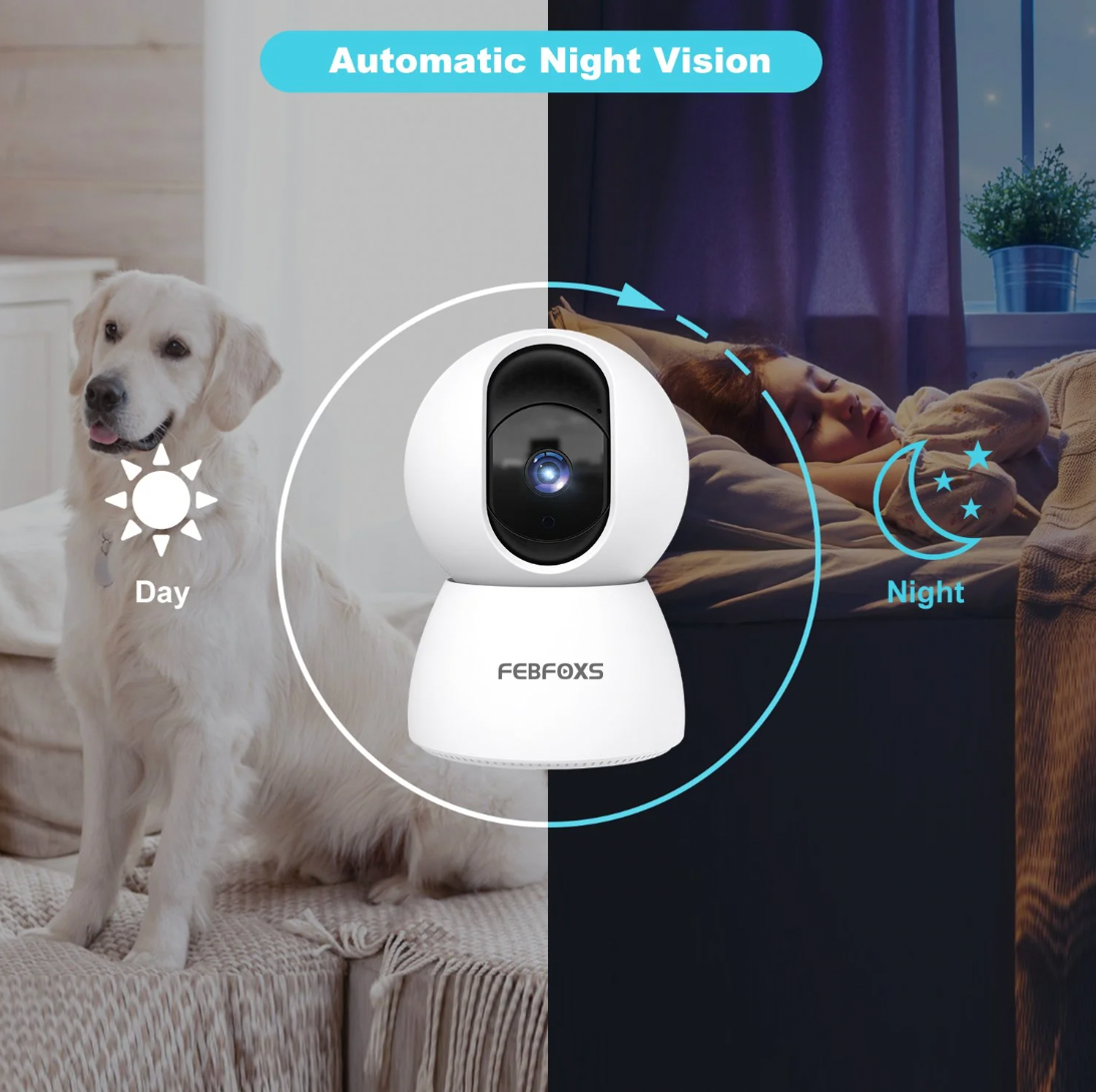 Baby Monitor para Seguridad en el Hogar - Febfoxs Store