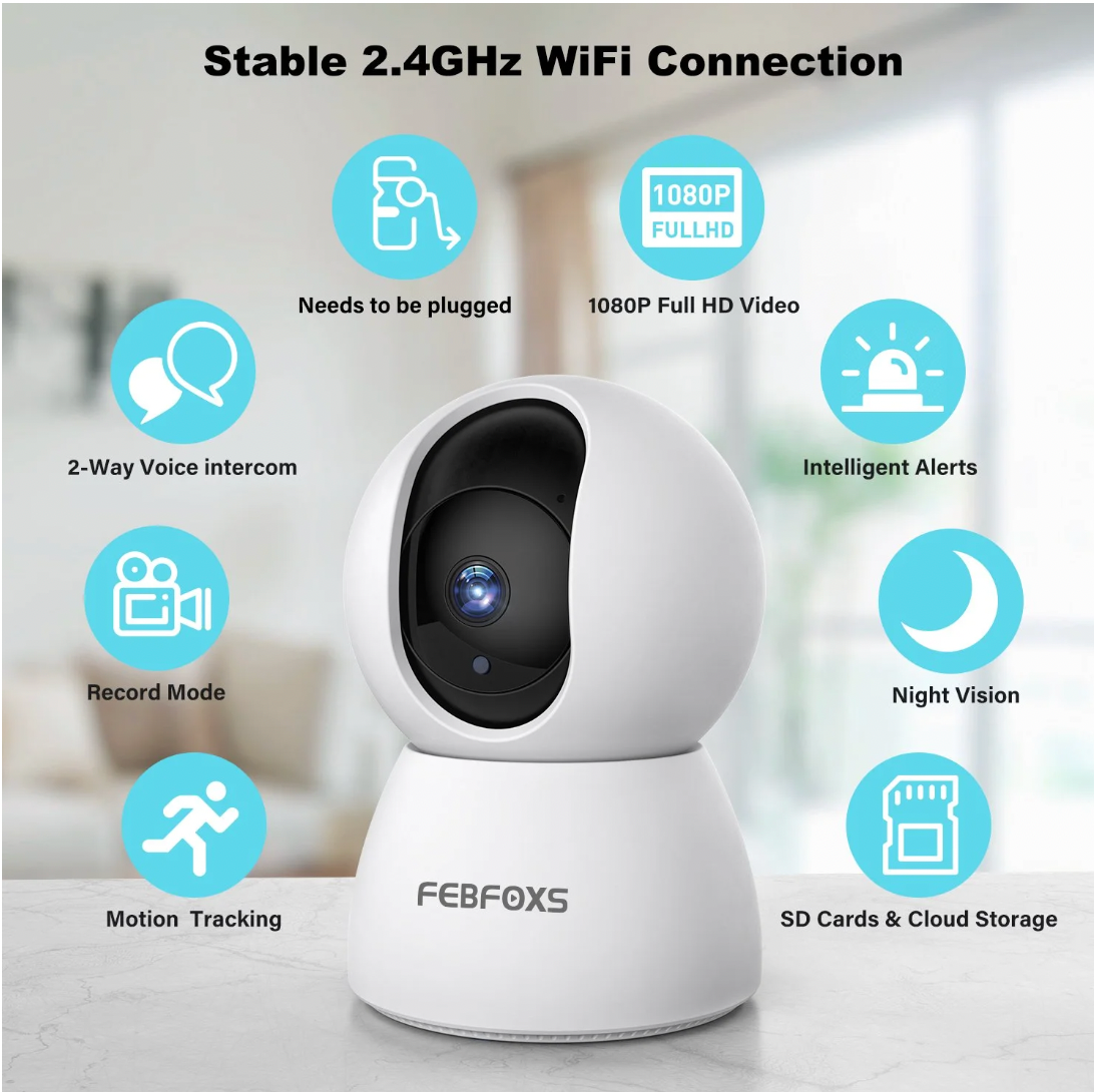 Baby Monitor para Seguridad en el Hogar - Febfoxs Store