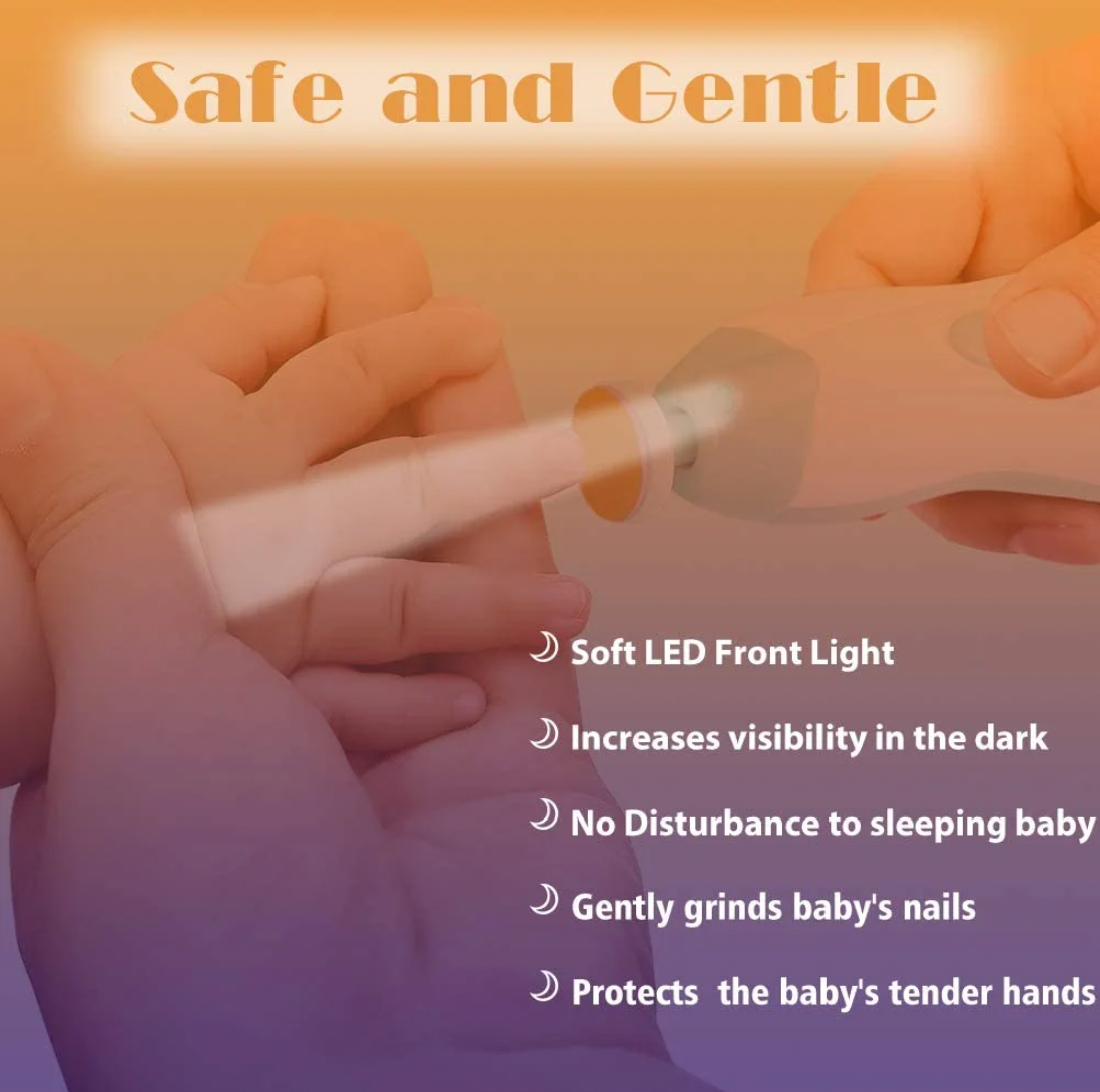 Cortadora Eléctrica de Uñas para Bebés y niños - LANNEY