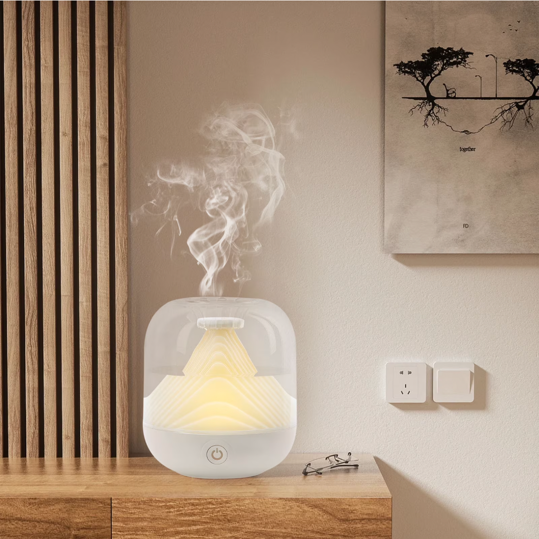 Humidificador de Carga USB Tanque de 700 mL - CasaChic