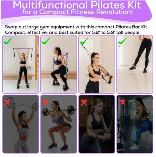 Kit de Pilates + Ejercicio Ajustable para Hombre y Mujer - Better Sense