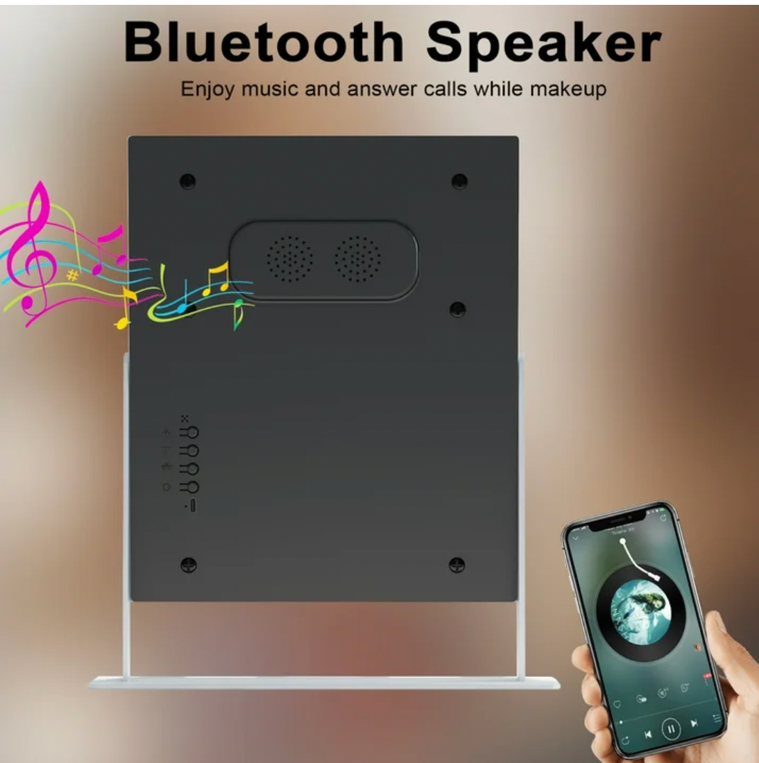 Espejo Luces + Bluetooth