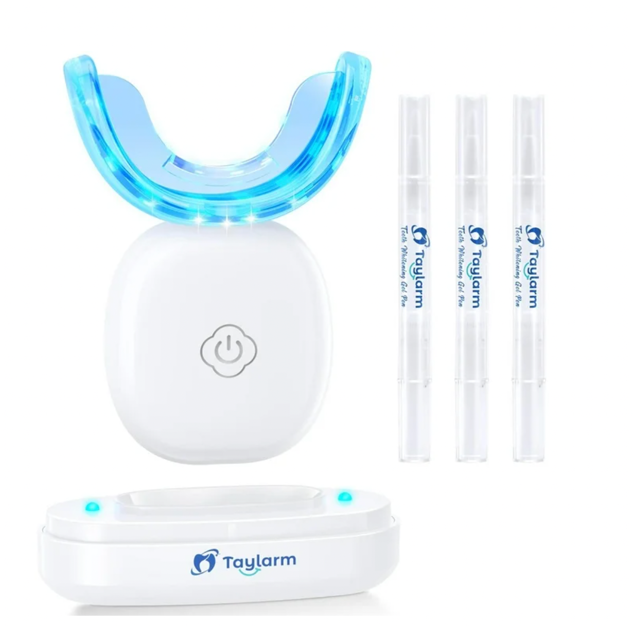Kit Blanqueamiento Dental: 32 Luces LED + Bolígrafo de Gel