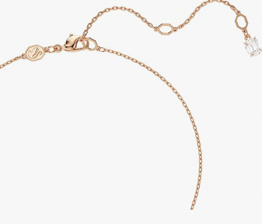 Swarovski Colgante cortes mixtos oro rosa