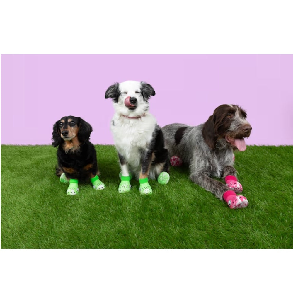 EDICIÓN LIMITADA: Botas Para Mascota Pet Boots Green Slime - Crocs