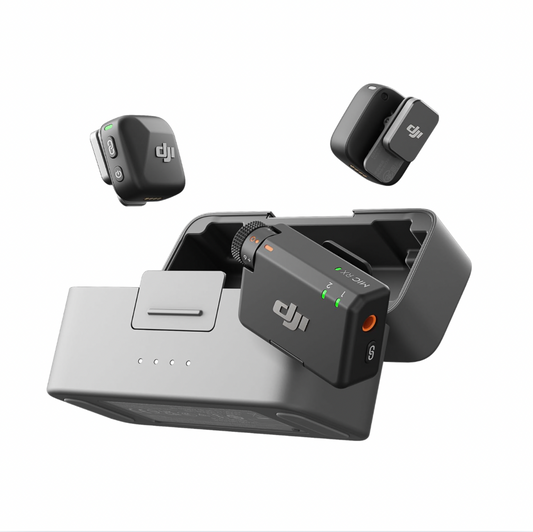 Set DJI Mic Mini 2 TX + 1 RX + Estuche De Carga Ultraligero