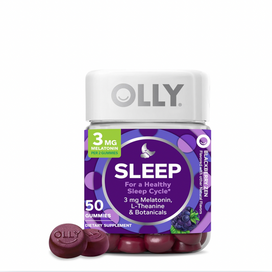 Gomitas para Dormir 3 mg Melatonina x50 Unidades - OLLY