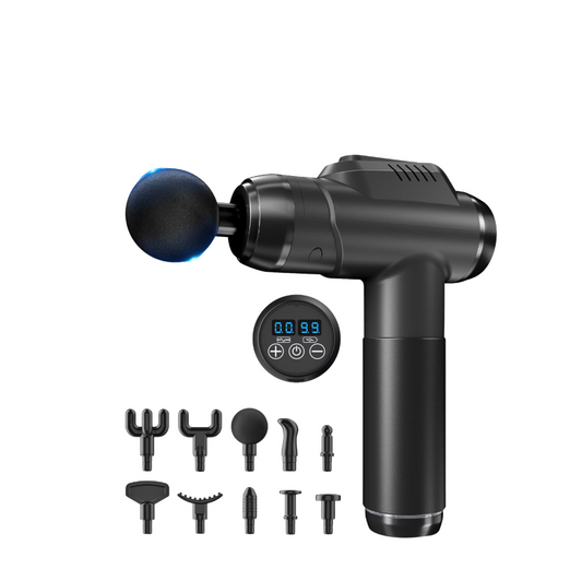 Pistola de Masaje Portátil 10 Cabezales para Masaje - Cshidworld Store