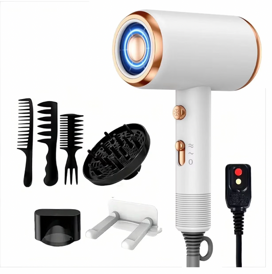 Secador de Pelo Iónico Profesional + Accesorios - Hoey