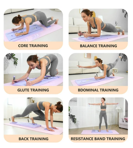 Tabla de Pilates Plegable Abdominales 8 en 1 - NOBRAND