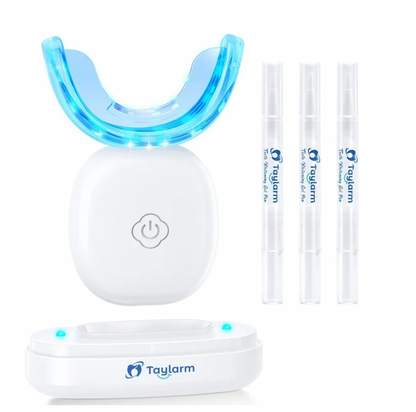 Kit Blanqueamiento Dental: 32 Luces LED + Bolígrafo de Gel