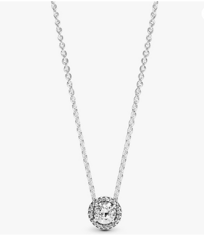 Collar redondo con halo brillante-Pandora