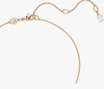 Swarovski Colgante cortes mixtos oro rosa