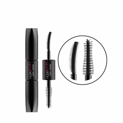 Máscara de pestañas de doble punta voluminizadora y alargadora-Huda Beauty