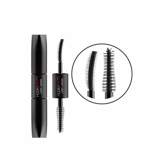Máscara de pestañas de doble punta voluminizadora y alargadora-Huda Beauty