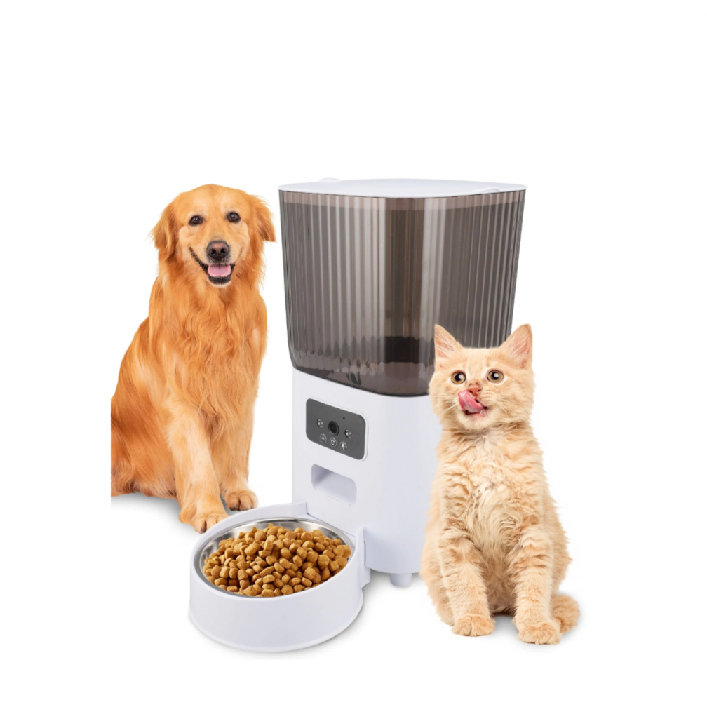 Comedero Automático para Perros y Gatos de 5 L con Cámara