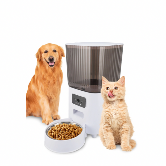 Comedero Automático para Perros y Gatos de 5 L con Cámara