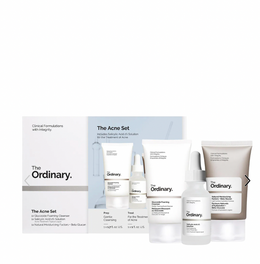 Set para el acné con ácido salicílico-The Ordinary