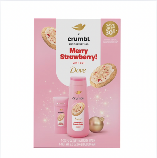 Edición Limitada Cuidado Corporal 2 - Dove Crumbl Cookies