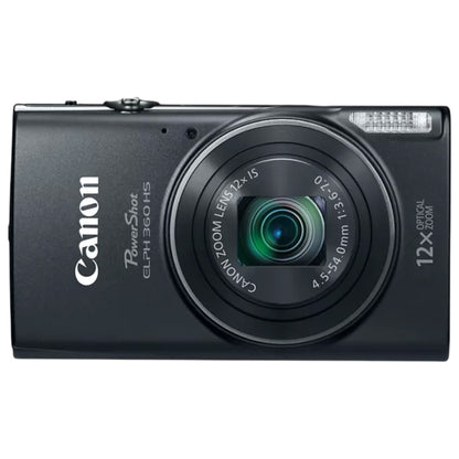 Cámara Digital Canon PowerShot ELPH 360 HS Black