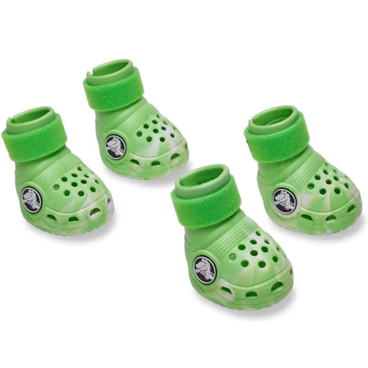 EDICIÓN LIMITADA: Botas Para Mascota Pet Boots Green Slime - Crocs