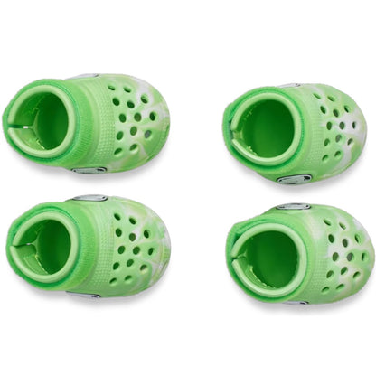 EDICIÓN LIMITADA: Botas Para Mascota Pet Boots Green Slime - Crocs