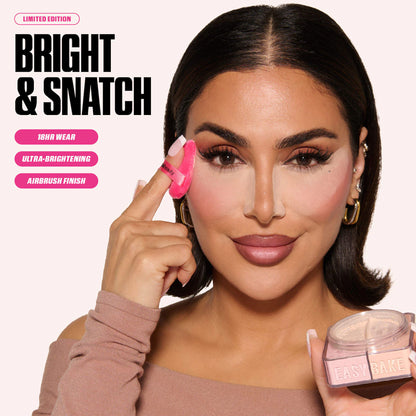 Dúo Iluminador + Corrector de Polvos Sueltos - Huda Beauty
